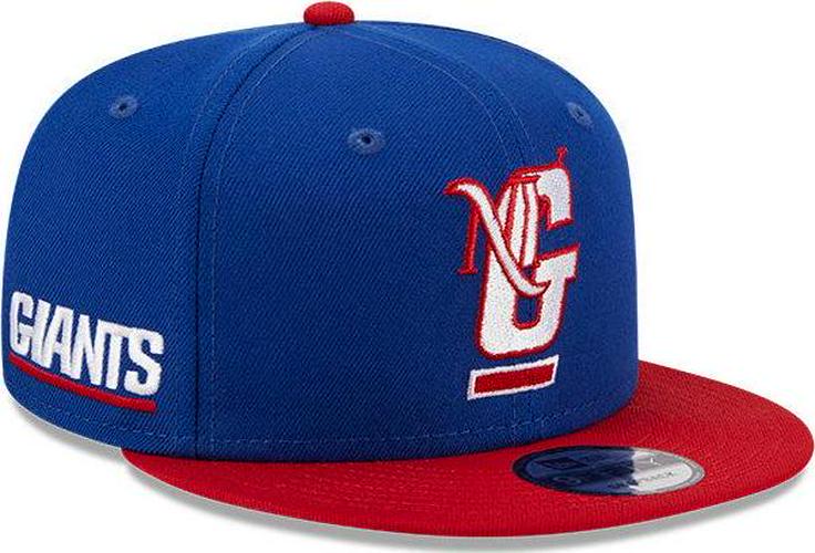 New Era NY Giants City Royal Blue Red White Gray 9Fifty 950 Patch Snapback Hat