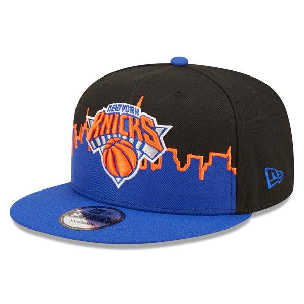 New Era NY Knicks '22 Royal Blue Black Orange White 9Fifty 950 Patch Snapback