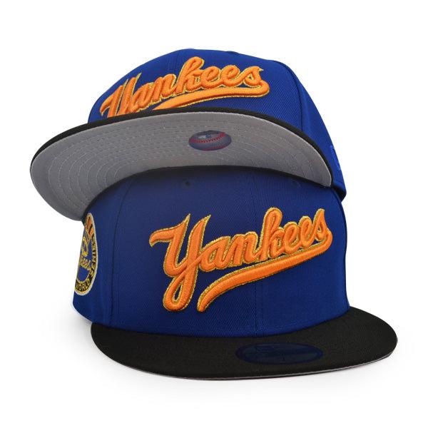 New Era NY Yankees '62 WS Blue Orange Black Gray 59Fifty 5950 Patch Fitted Hat