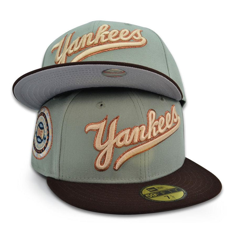 New Era NY Yankees '42 ASG Everest Burntwood Brown Gray 59Fifty 5950 Fitted Hat