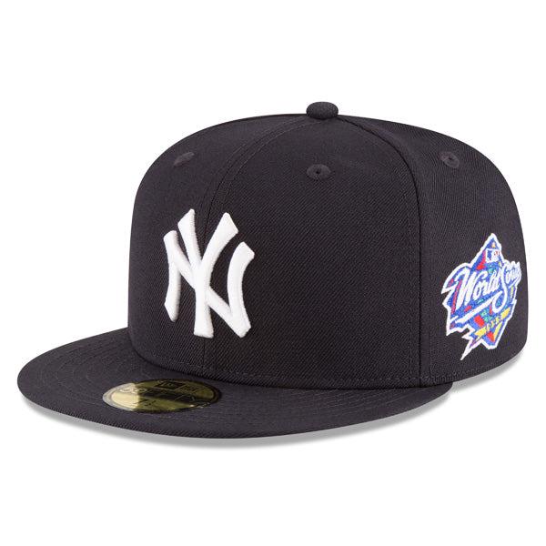 New Era NY Yankees '98 WS Navy Blue White Red Yellow 59Fifty 5950 Patch Fitted