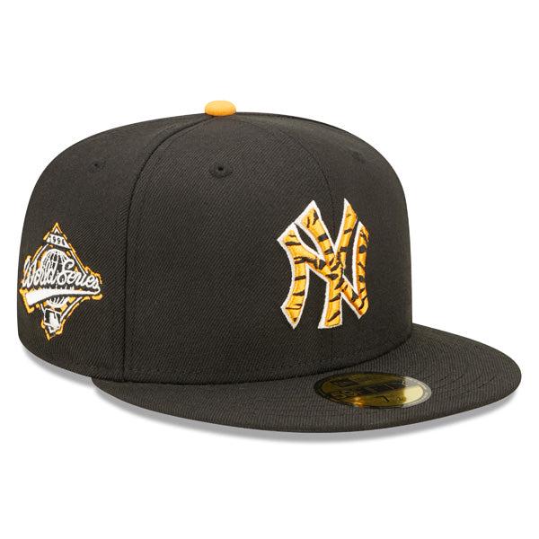 New Era NY Yankees '96 WS Black Yellow Orange 59Fifty 5950 Patch Fitted Cap Hat