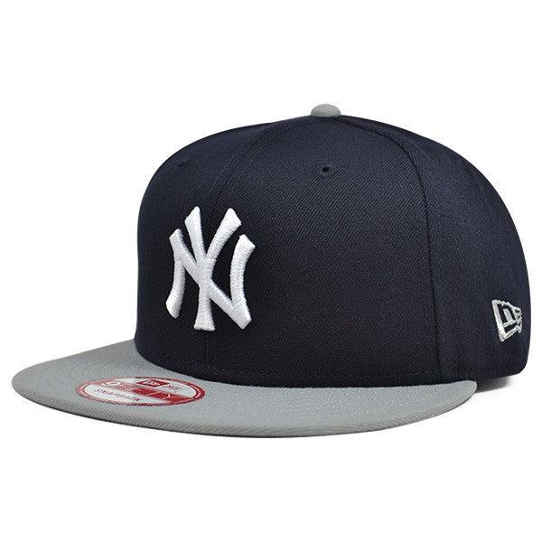 New Era NY Yankees Champions Blue Gray White 9Fifty 950 Patch Snapback Cap Hat
