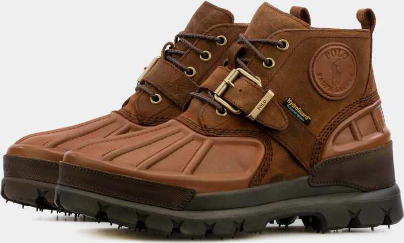 RALPH LAUREN OSLO Brown Black 812845237003 Snow Rain Boots