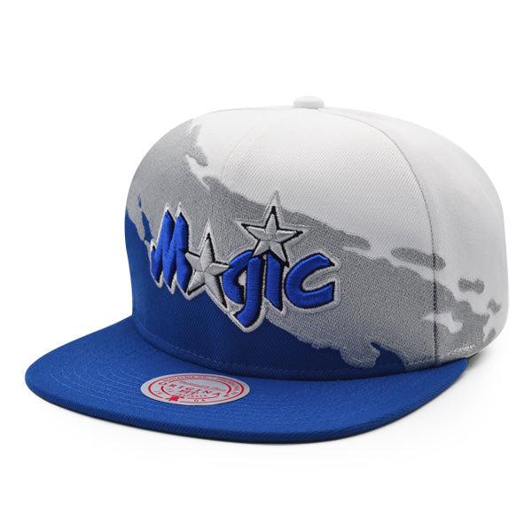 Mitchell And Ness Orlando Magic PAINTBRUSH Royal Blue Gray White Green Snapback
