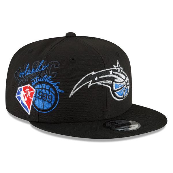 New Era Orlando Magic Back Half Royal Blue White Red 9Fifty 950 Patch Snapback