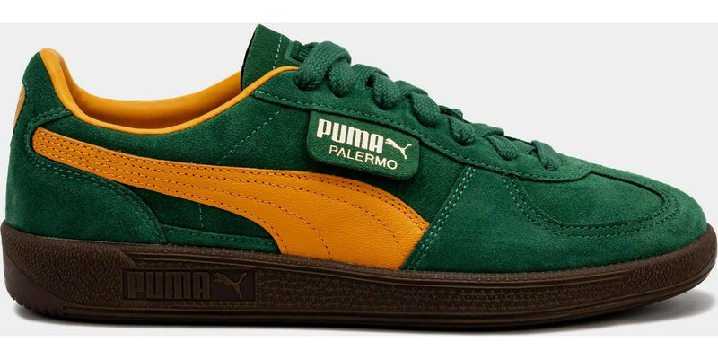 Puma Palermo Green Yellow 396463 05 Shoe Sneaker Trainer