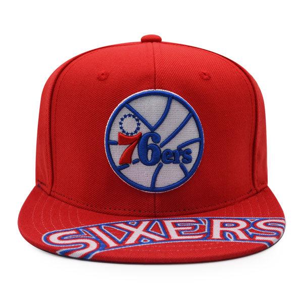 Mitchell And Ness Philadelphia 76ers SWINGMAN POP Red White Blue Patch Snapback