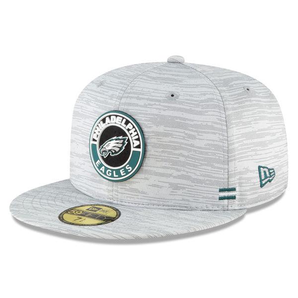 New Era Philadelphia Eagles '20 Green Black Gray 59Fifty 5950 Patch Fitted Cap