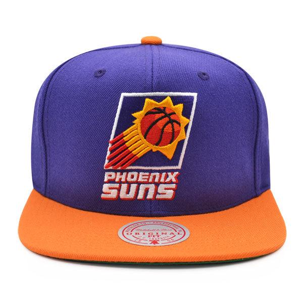 Mitchell And Ness Phoenix Suns CLASSIC Purple Orange Green Patch Snapback Hat