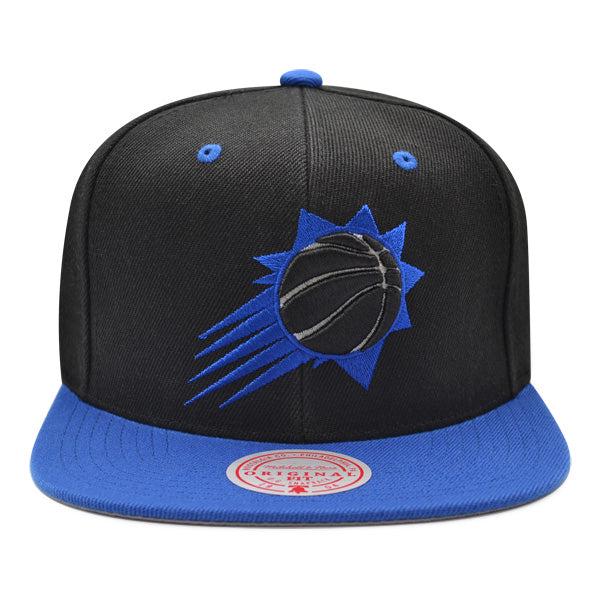 Mitchell And Ness Phoenix Suns BLACK ROYALTY Black Royal Blue Gray Snapback Hat