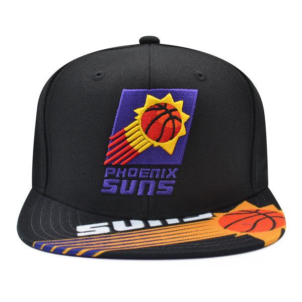 Mitchell And Ness Phoenix Suns SWINGMAN POP Black Yellow Purple Patch Snapback