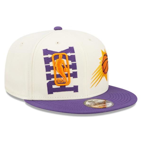 New Era Phoenix Suns '22 Cream Orange White Gray Black 9Fifty 950 Patch Snapback
