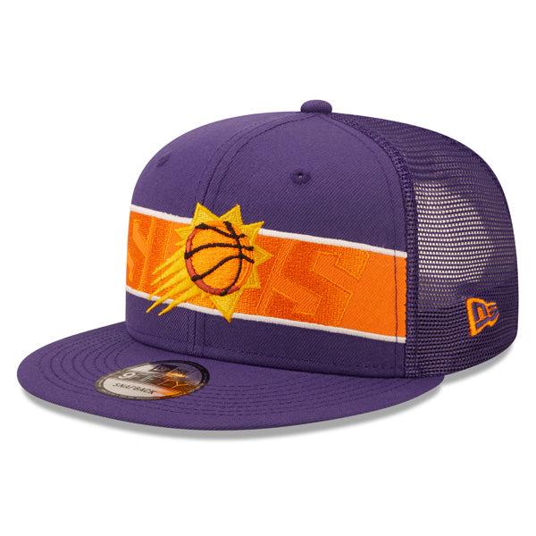 New Era Phoenix Suns Purple Orange White Gray 9Fifty 950 Patch Snapback Cap Hat