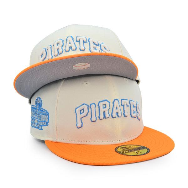 New Era Pittsburgh Pirates '71 WS Blue Gray Orange 59Fifty 5950 Patch Fitted