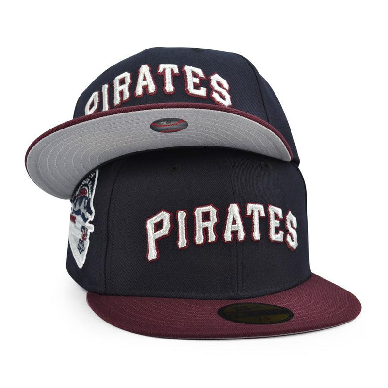 New Era Pittsburgh Pirates '59 ASG Navy Blue Maroon Gray 59Fifty 5950 Fitted Hat