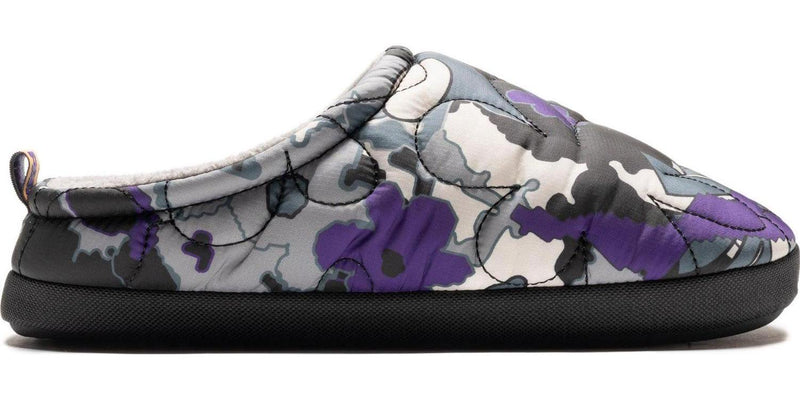 Puma Puffy Sandal Purple White Grey Black 387035-01 Sneaker Shoe Trainer