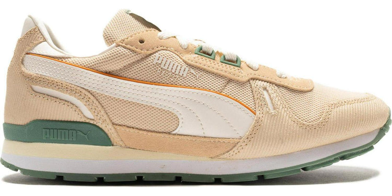 Puma RX 737 Light Sand Beige Tan White PL Green 38757401 Sneaker Shoe Trainer