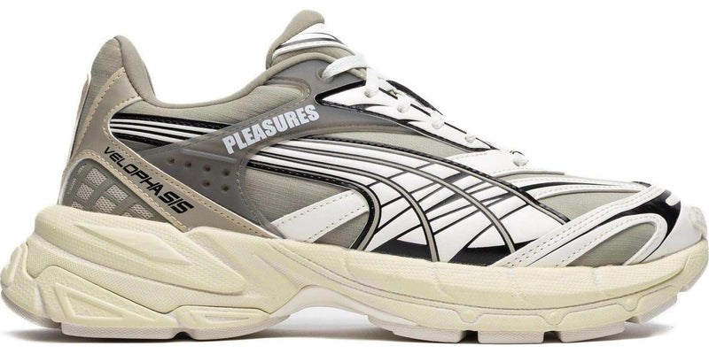 Puma Pleasure Velophasis Overdyed BIRCH ANISE Black Gray 391696-02 Shoe Sneaker