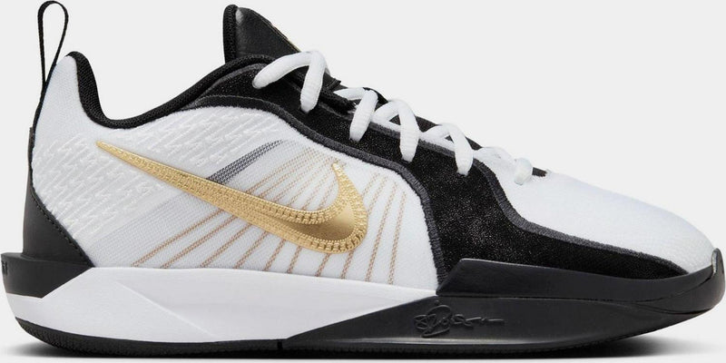 Kids Nike Sabrina 2 Gold Quest GS Black Metallic Gold White FQ7377-001 Sneaker