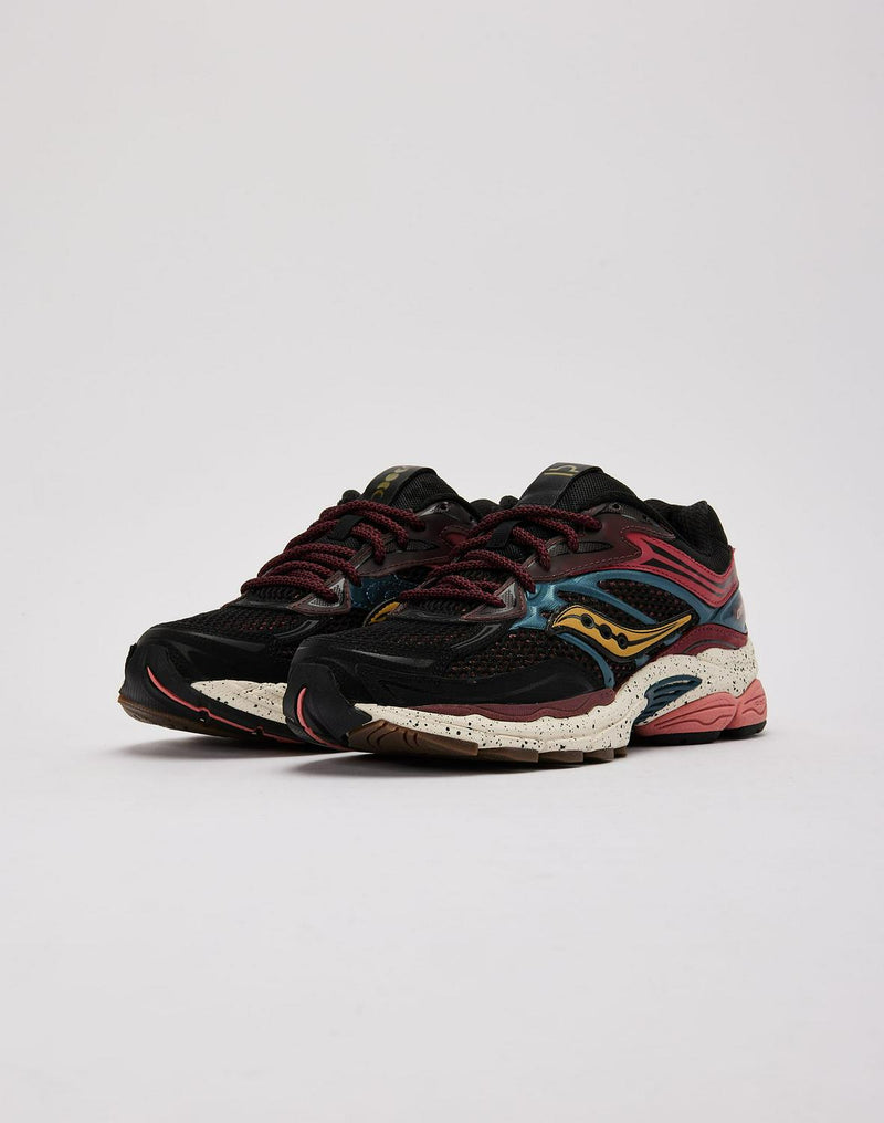 Kids Saucony ProGrid Omni 9 GS Black Blue Yellow White Red S70838-2/GS Sneaker
