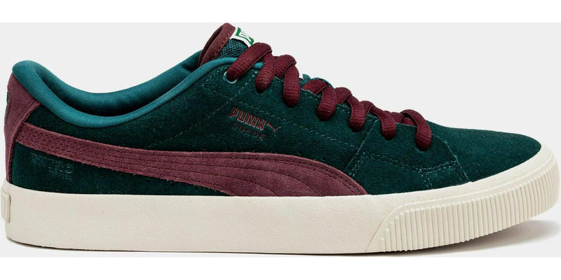 Puma Suede Classic Teal Purple Blue Green White 386082 12 Shoe Sneaker Trainer