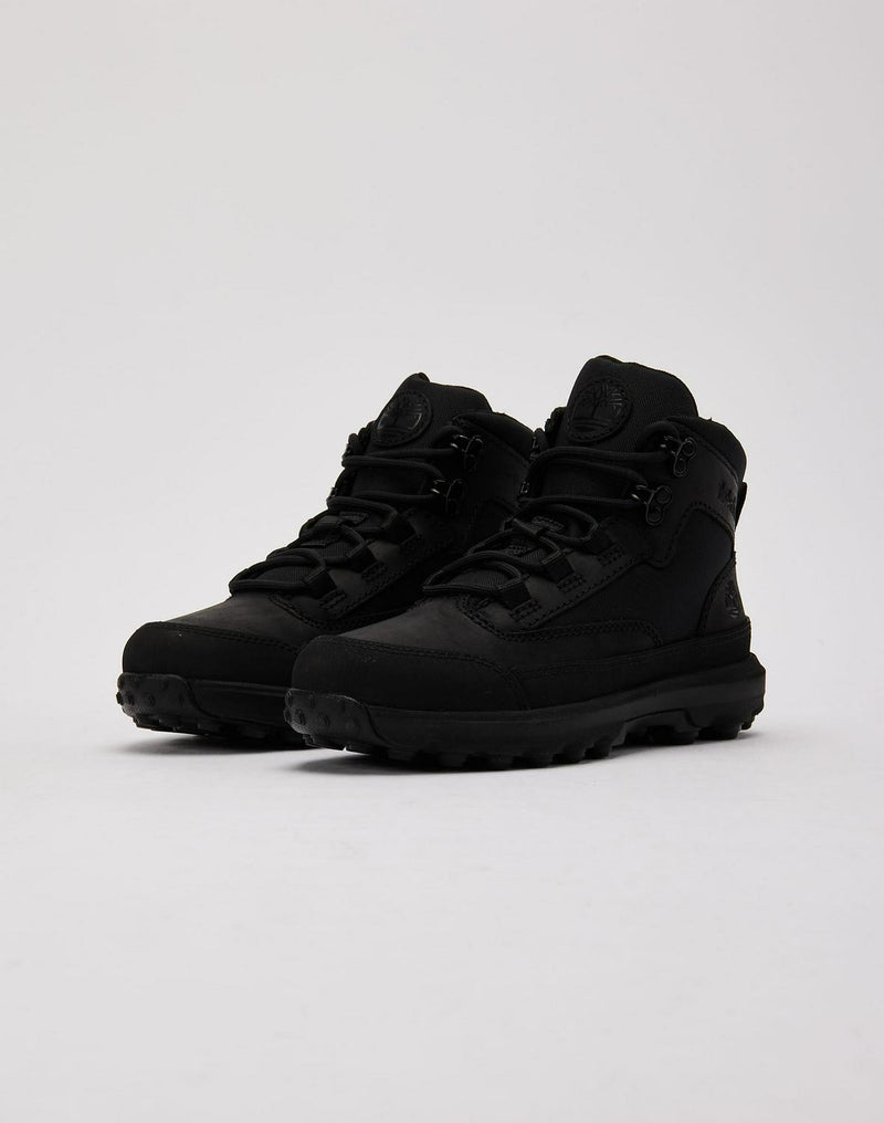 Kids Timberland Converge Mid Lace Up PS Black TB0A5XNH001 Snow Rain Boots