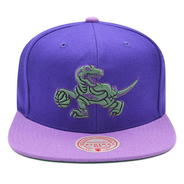 Mitchell And Ness Toronto Raptors NBA PURPLE HAZE Purple Green Patch Snapback