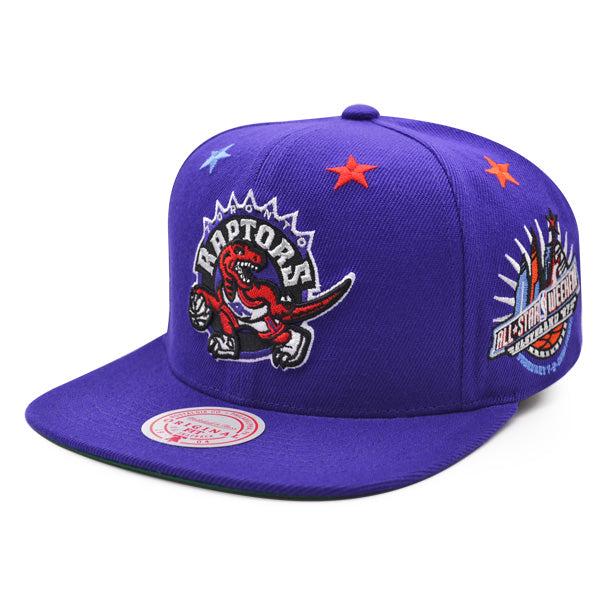 Mitchell And Ness Toronto Raptors NBA '97 TOP-STAR Purple Red Green Snapback Hat