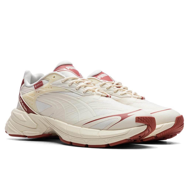 Puma Velophasis Gorp GTX Frosted Ivory White Red 392531-01 Shoe Sneaker Trainer