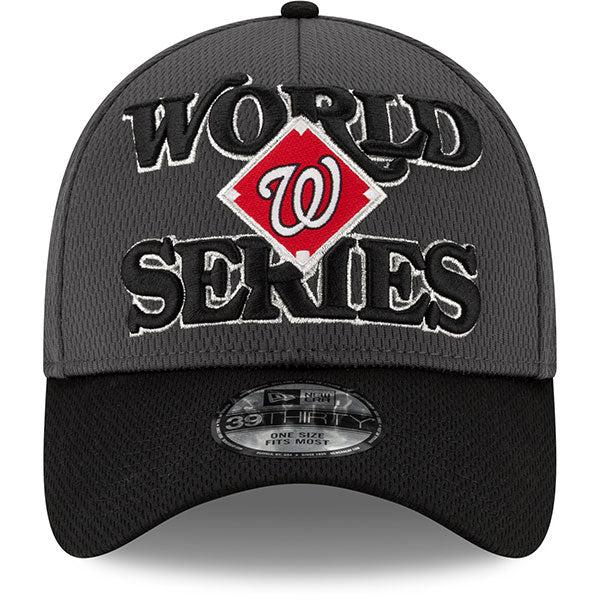 New Era Washington Nationals '19 MLB Grey Black Red White 39Thirty Snapback Hat