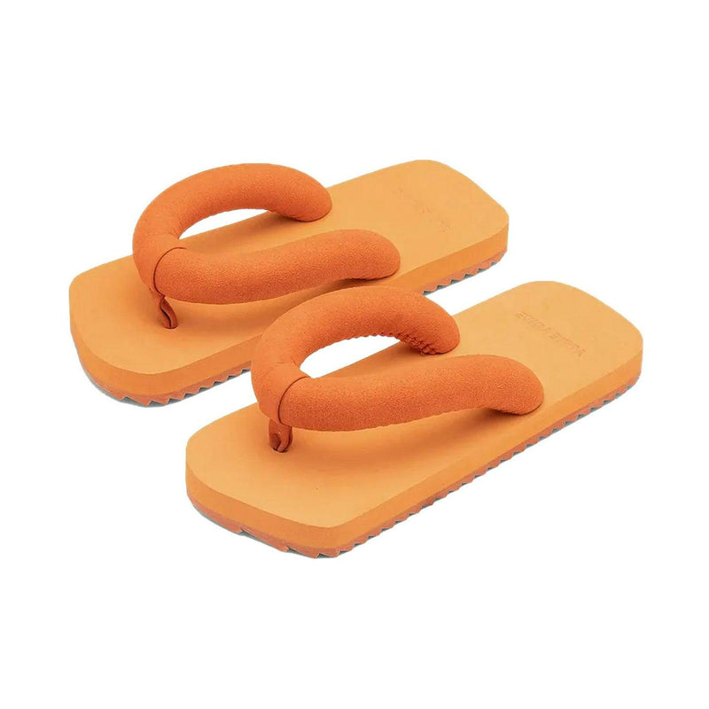 Wmns Yume Yume Suki Mandarin Suede Orange PF 0015 Slide Sandal Slippers