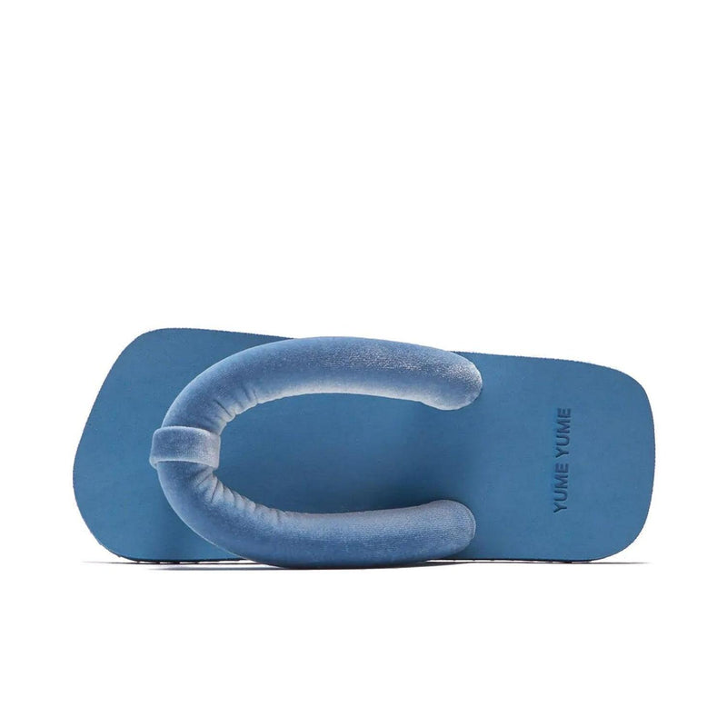 Wmns Yume Yume Suki Blue Suede PF 0013 Slide Sandal Slippers