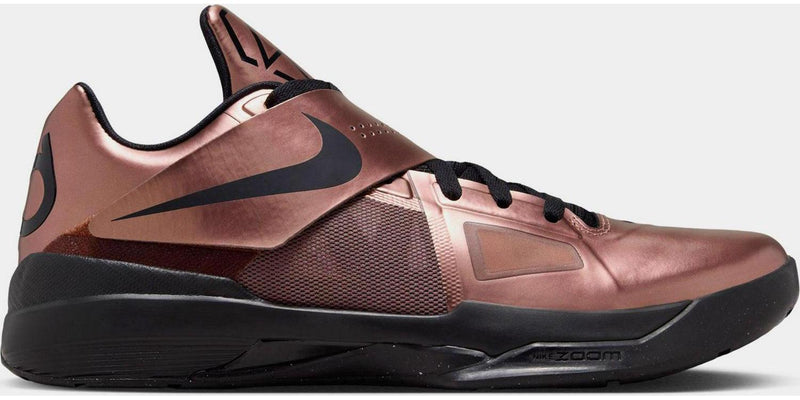 Nike Zoom KD 4 Christmas Metallic Copper Brown Red Black FZ5913-800 SNEAKER SHOE