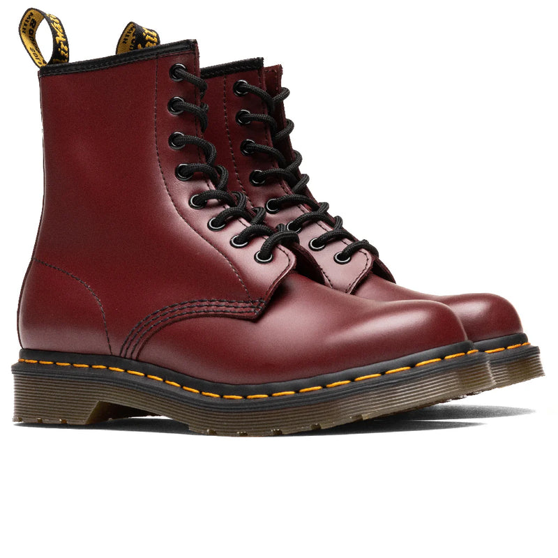 Women'S 1460 Cherry Red Smooth - Red