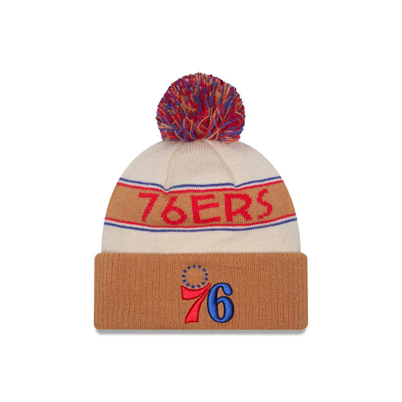 Philadelphia 76Ers 2025 All-Star Game Fan Pack Pom Knit Hat