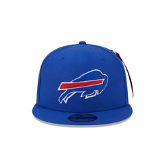 Alpha Industries X Buffalo Bills Blue 9FIFTY Snapback Hat