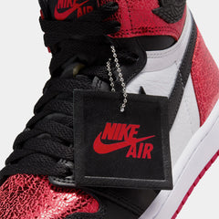 Air Jordan 1 Retro High OG Ruby Womens Lifestyle Shoes (Varsity Red/Black/White)