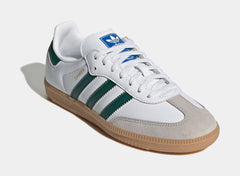 Samba OG Grade School Lifestyle Shoes (Cloud White/Collegiate Green/Gum)