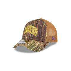 Los Angeles Lakers 2025 All-Star Game Fan Pack Grove 9FORTY A-Frame Trucker Hat