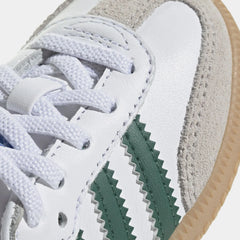 Samba OG Infant Toddler Lifestyle Shoes (White/Green/Gum)