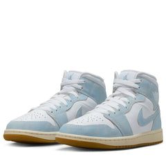 Women'S Air Jordan 1 Mid SE - White/Worn Blue