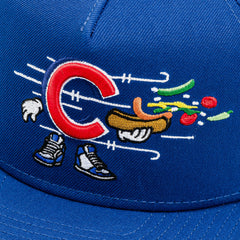 Chicago Cubs Cartoon 950AF Snapback Mens Hat (Blue/Red)
