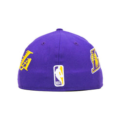 New Era Los Angeles Lakers Spring '21 59Fifty 5950 Patch Fitted Cap Hat