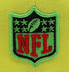 DENVER BRONCOS (50TH ANNIVERSARY) NEW ERA 59FIFTY FITTED (ISLAND GREEN under VISOR)