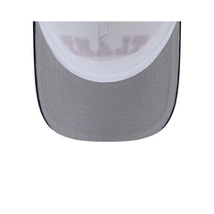 Atlanta Braves Chrome Arch 9FORTY M-Crown A-Frame Trucker Hat