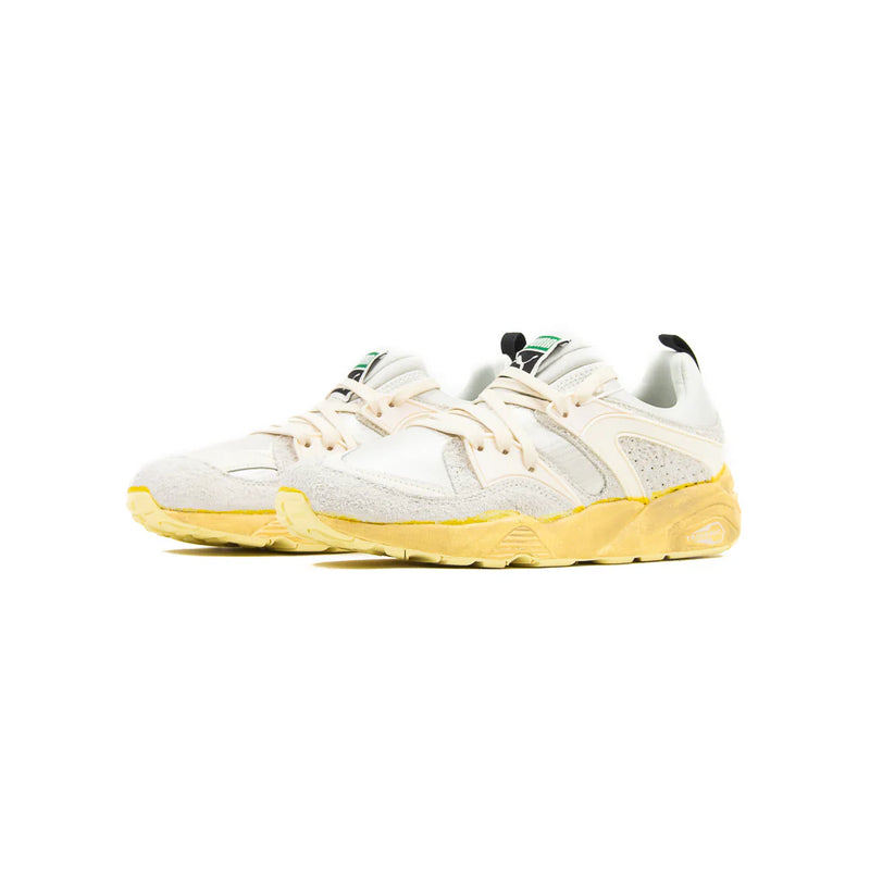 Puma Blaze of Glory the Neverworn Whisper White Yellow Sneaker Shoe Trainer