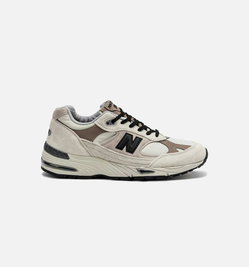 991V1 Made in UK Mens Lifestyle Shoe - Beige/Brown