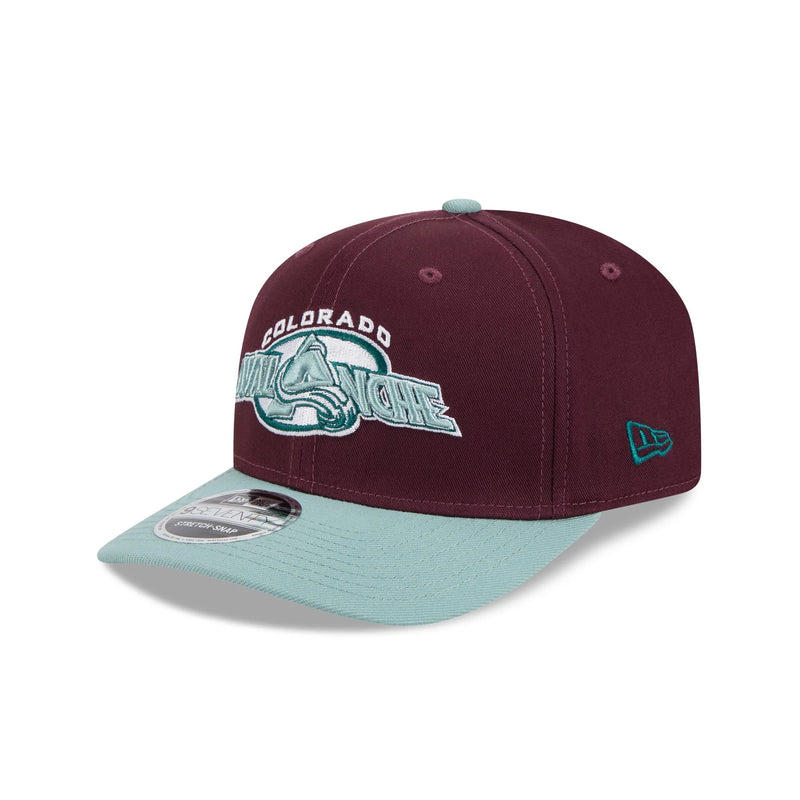 Colorado Avalanche Maroon 9SEVENTY Stretch-Snap Hat