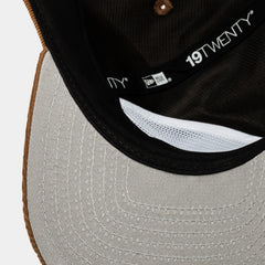 Seattle Seahawks Golfer Snapback Mens Hat (Brown/White)